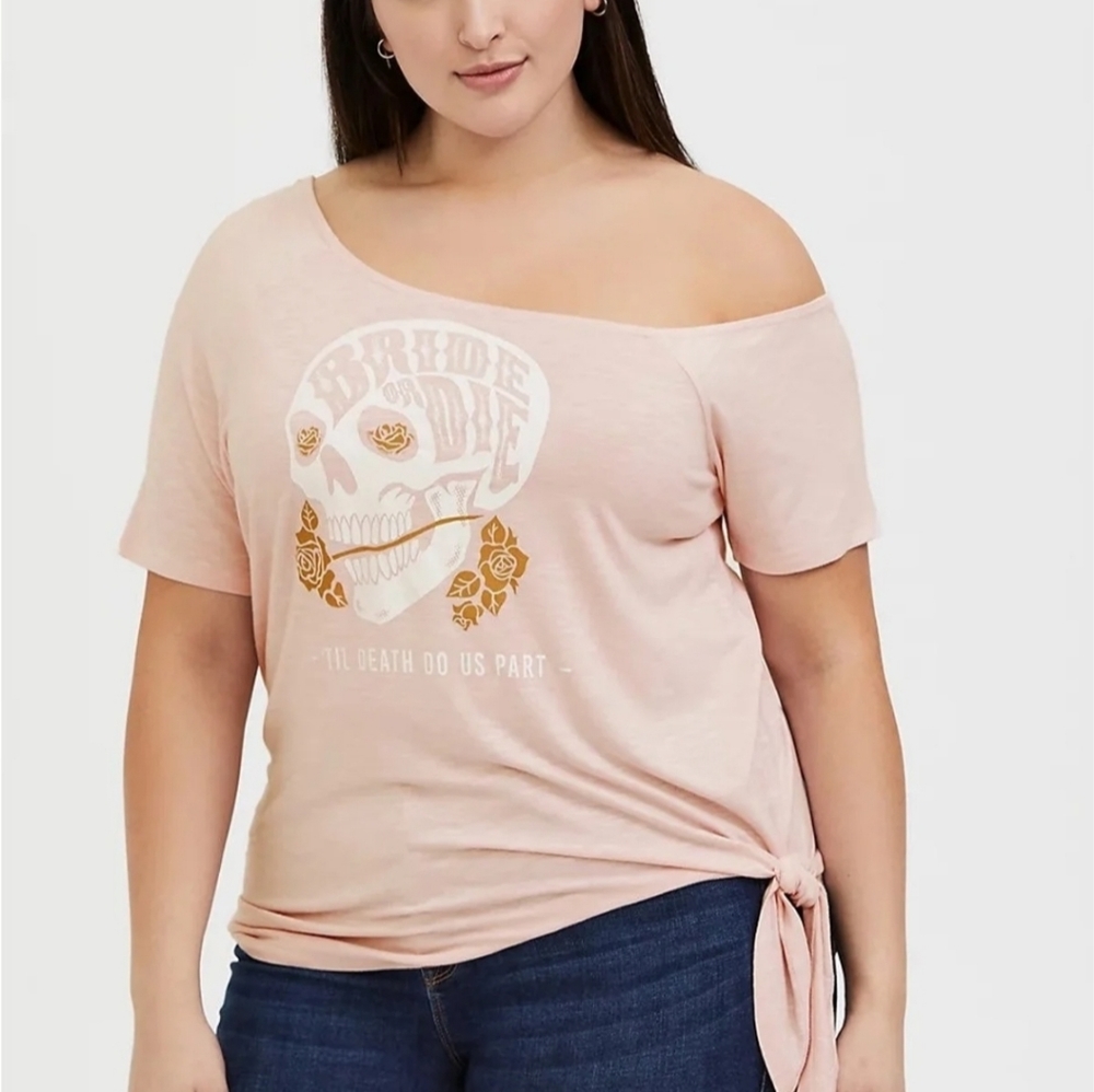 Torrid Off the Shoulder Top